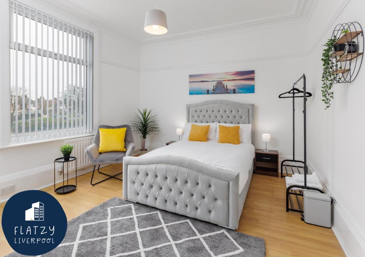 Flatzy - 6 Bed Oasis Close To Football Stadiums Liverpool Exterior foto