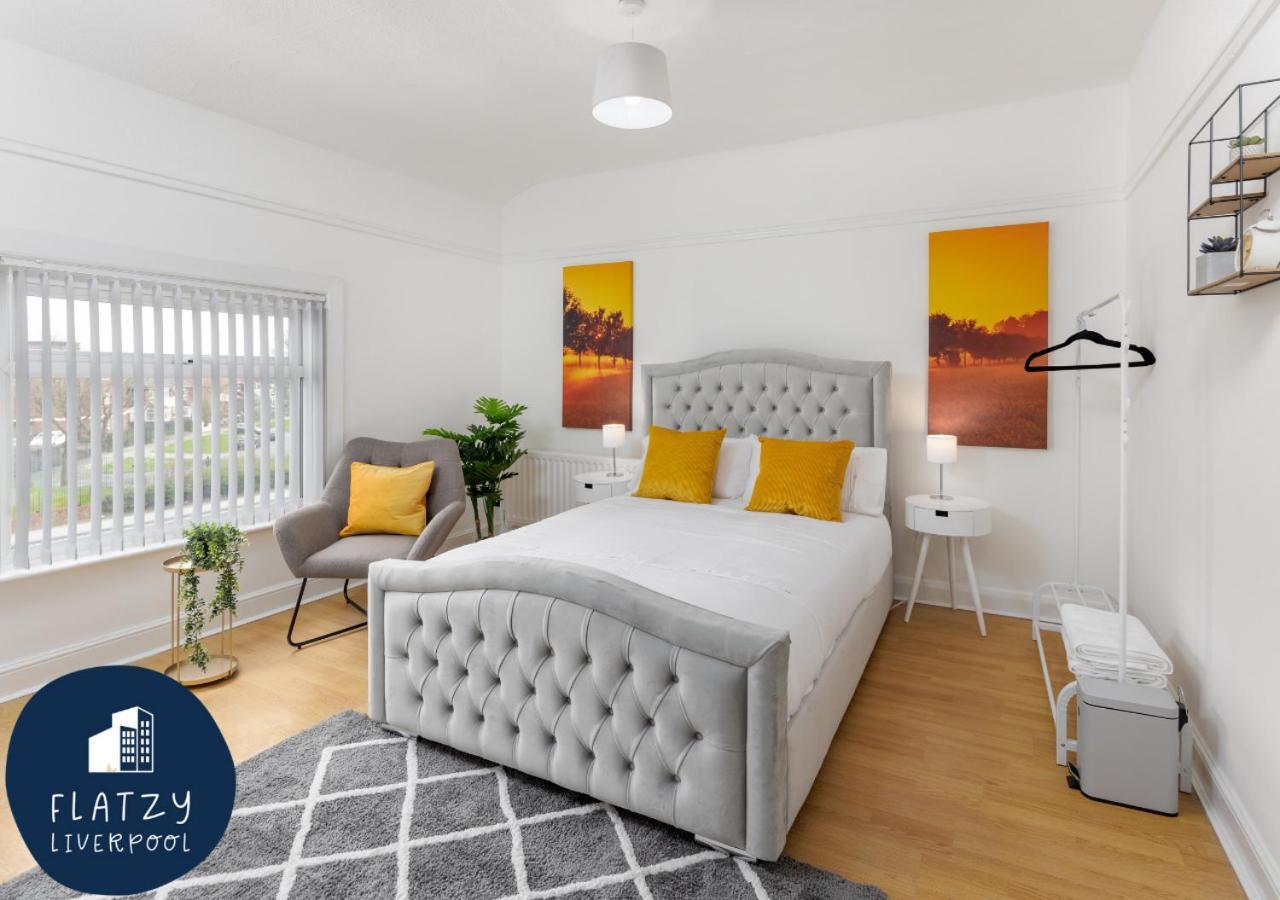 Flatzy - 6 Bed Oasis Close To Football Stadiums Liverpool Exterior foto